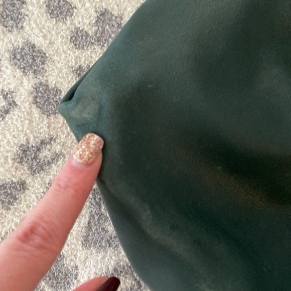 Furla dark green satchel - Picture 8 of 12